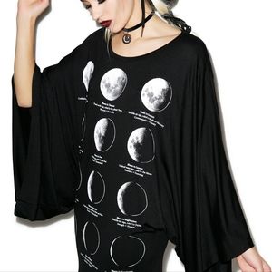 Killstar Lunar Phase Kimono XXL